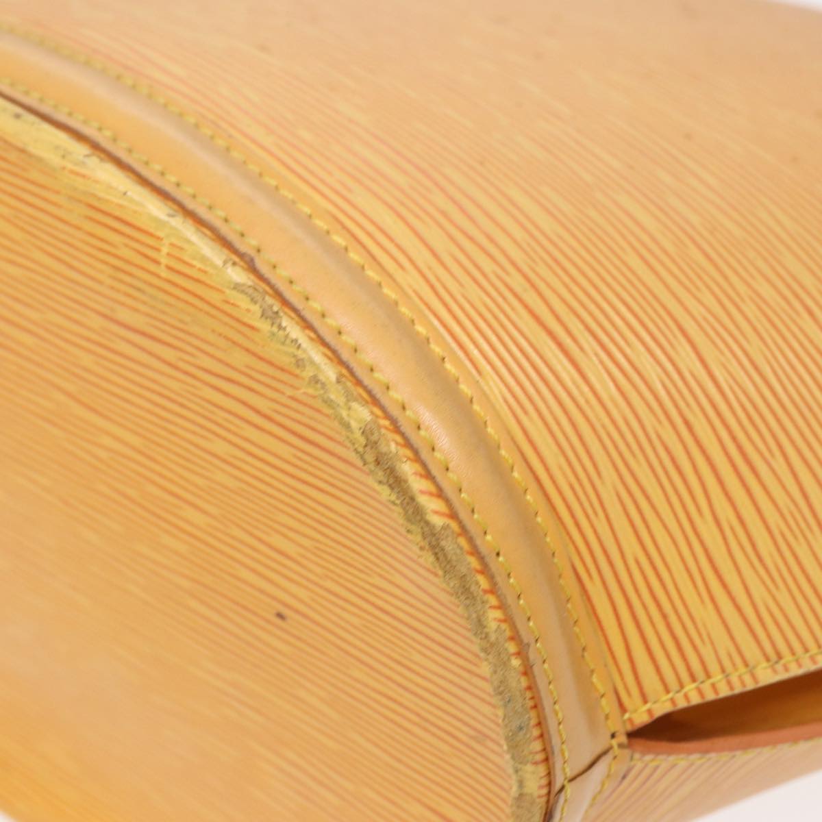 LOUIS VUITTON Epi Saint Jacques Shopping Shoulder Bag Yellow M52269 Auth 82784