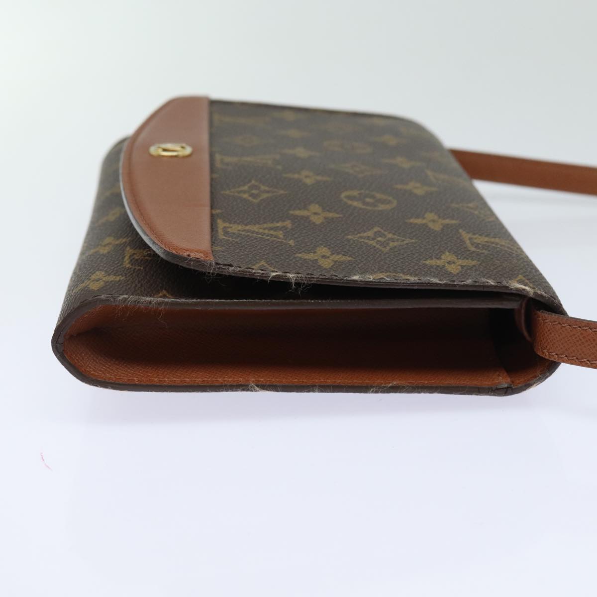 LOUIS VUITTON Monogram Bordeaux 24 Shoulder Bag M51798 LV Auth 83005