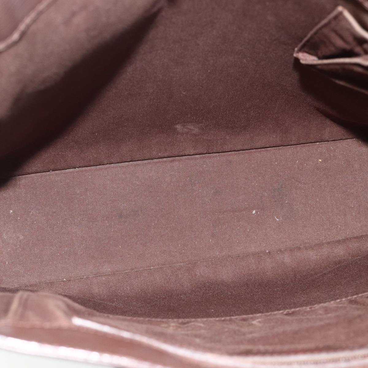 LOUIS VUITTON Epi Sac Plat Hand Bag Mocha Brown M5908D LV Auth 83038