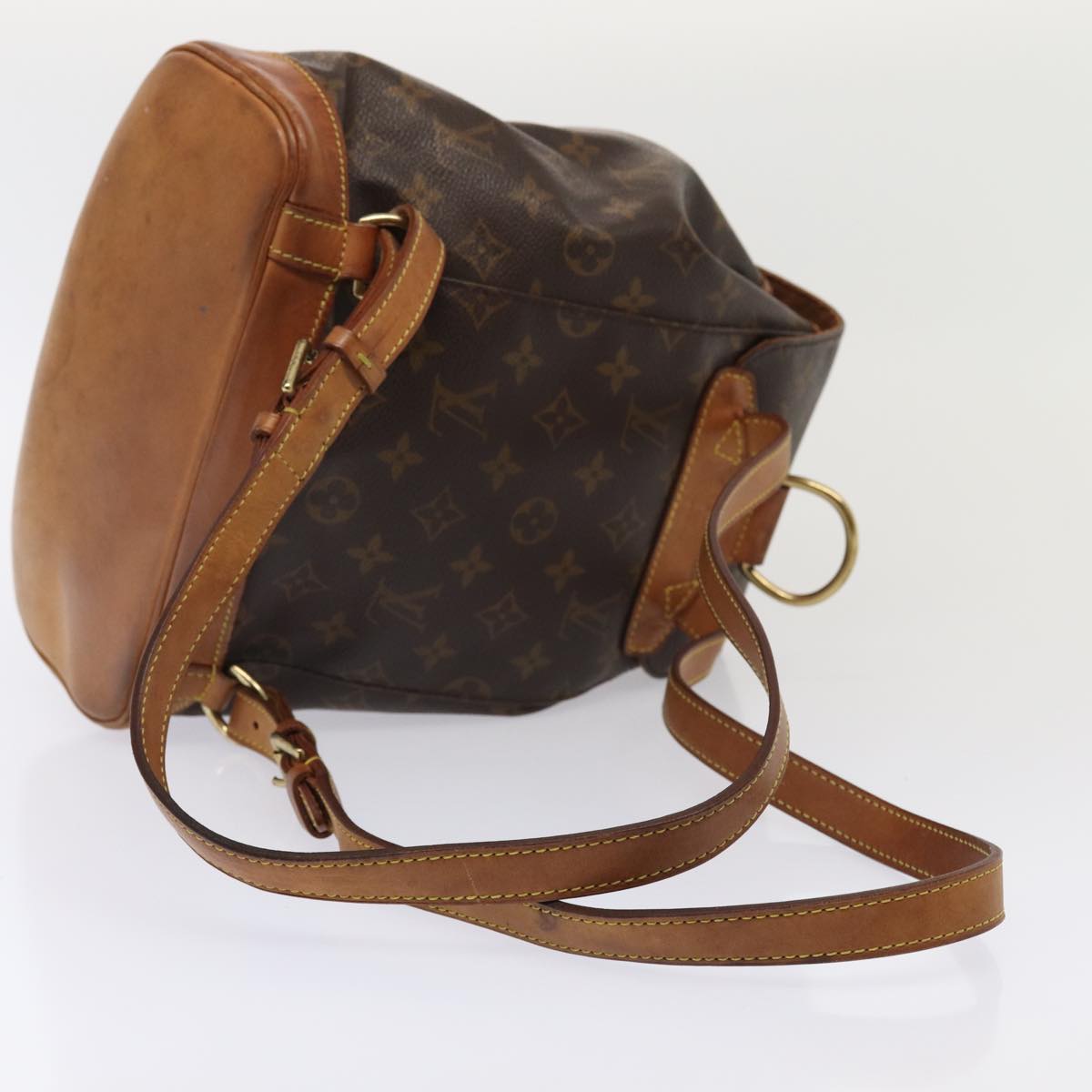 LOUIS VUITTON Monogram Montsouris MM Backpack M51136 LV Auth 83045