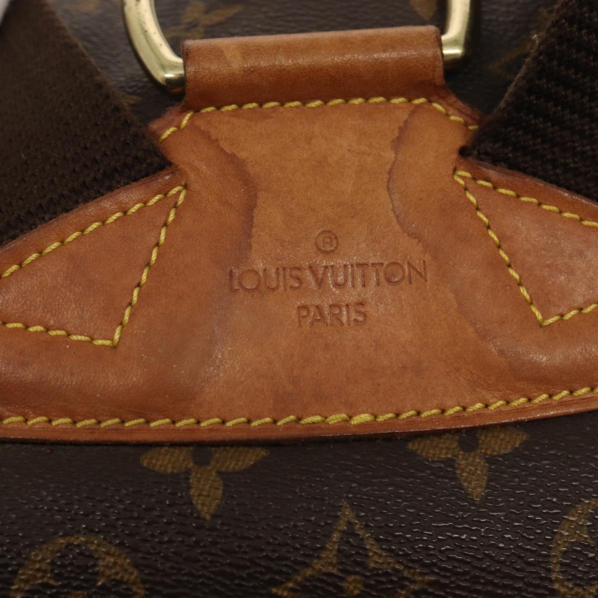 LOUIS VUITTON Monogram Montsouris GM Backpack M51135 LV Auth 83046