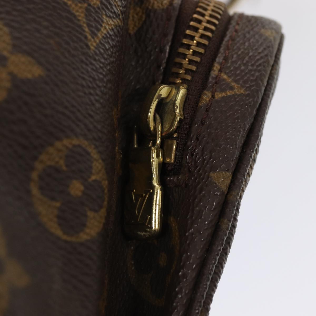 LOUIS VUITTON Monogram Montsouris GM Backpack M51135 LV Auth 83046