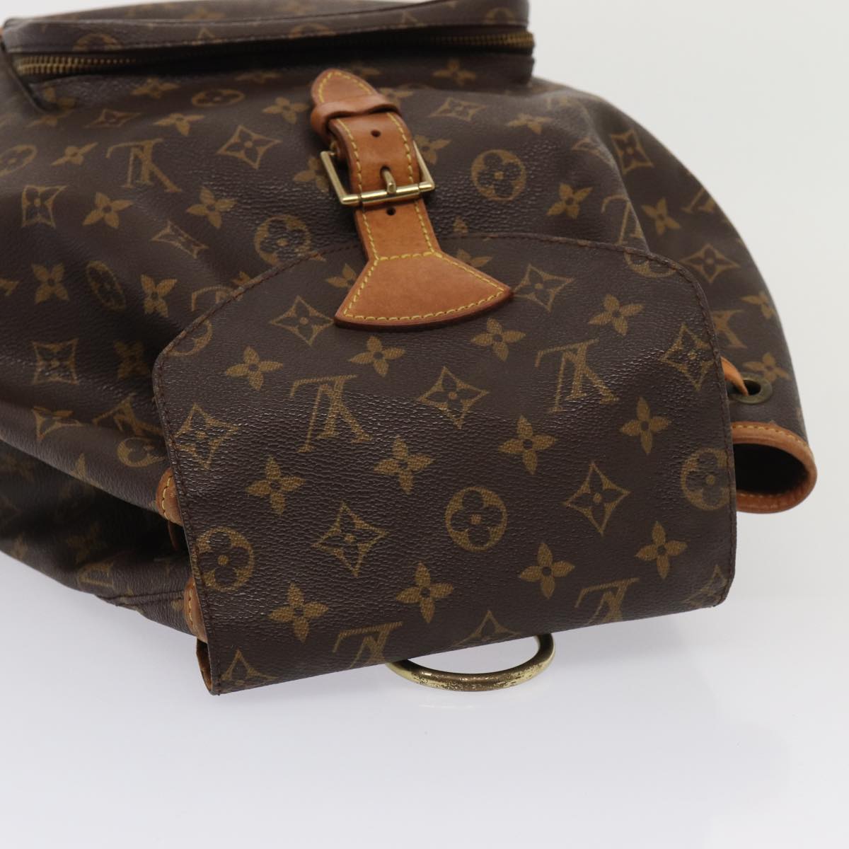 LOUIS VUITTON Monogram Montsouris GM Backpack M51135 LV Auth 83046