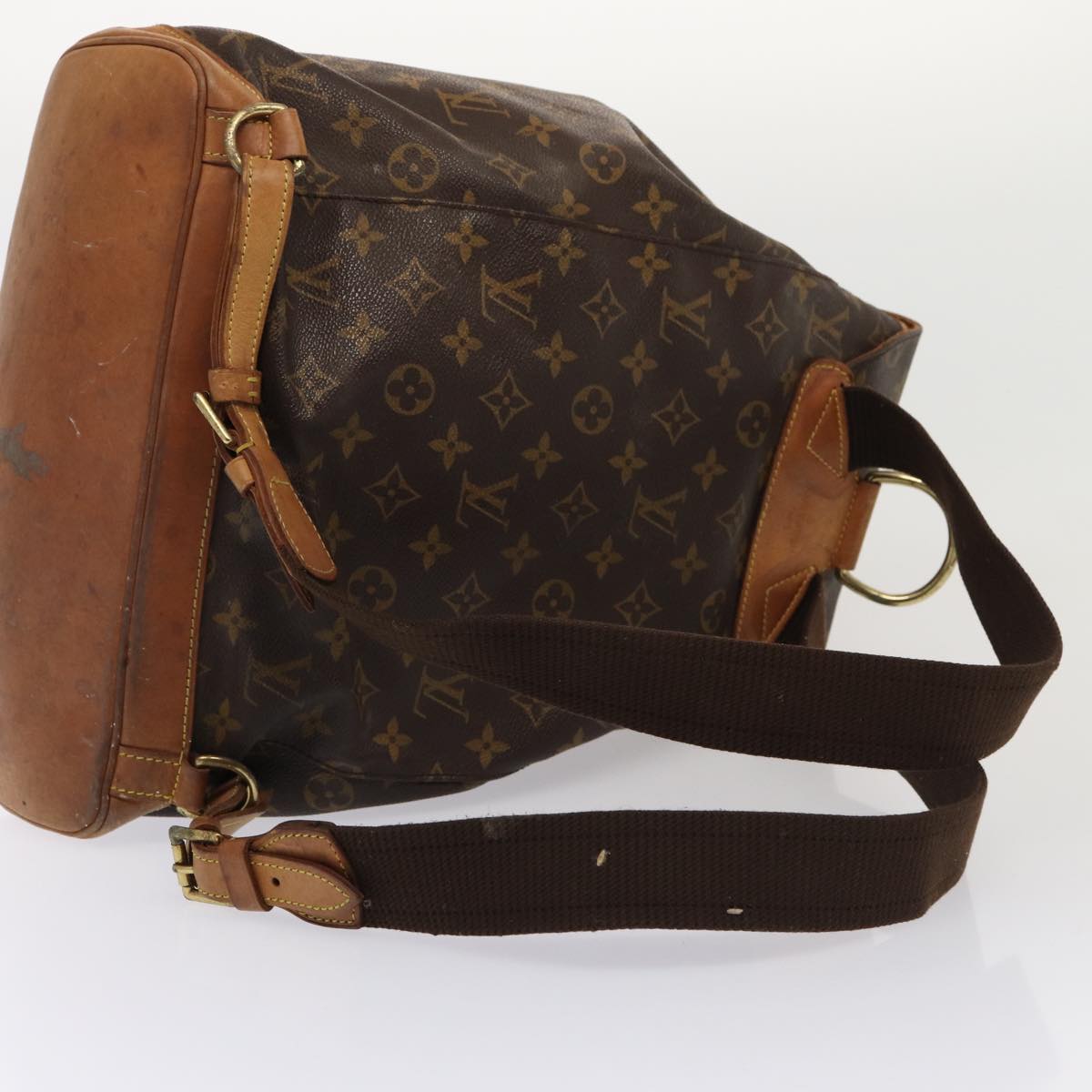 LOUIS VUITTON Monogram Montsouris GM Backpack M51135 LV Auth 83046