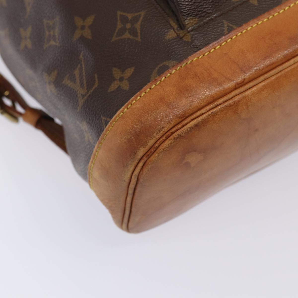 LOUIS VUITTON Monogram Montsouris GM Backpack M51135 LV Auth 83047