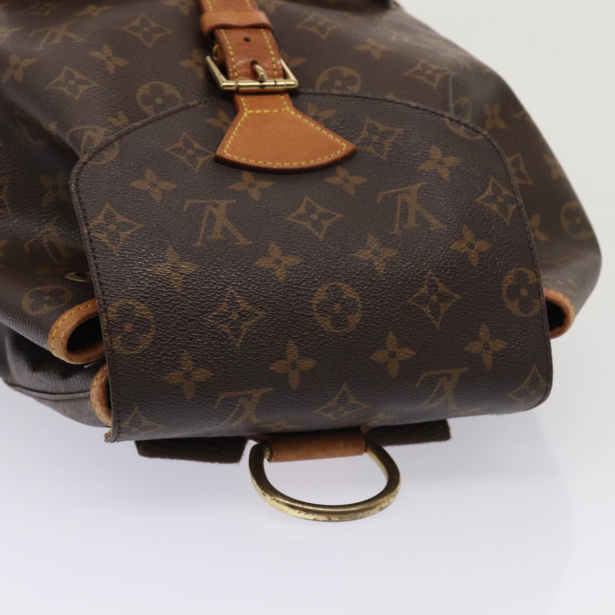 LOUIS VUITTON Monogram Montsouris GM Backpack M51135 LV Auth 83047