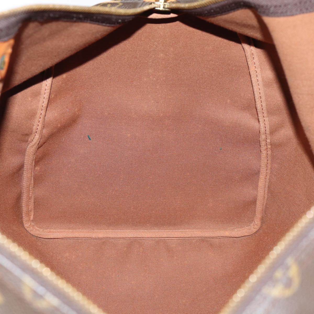 LOUIS VUITTON Monogram Keepall 55 Boston Bag M41424 LV Auth 83060