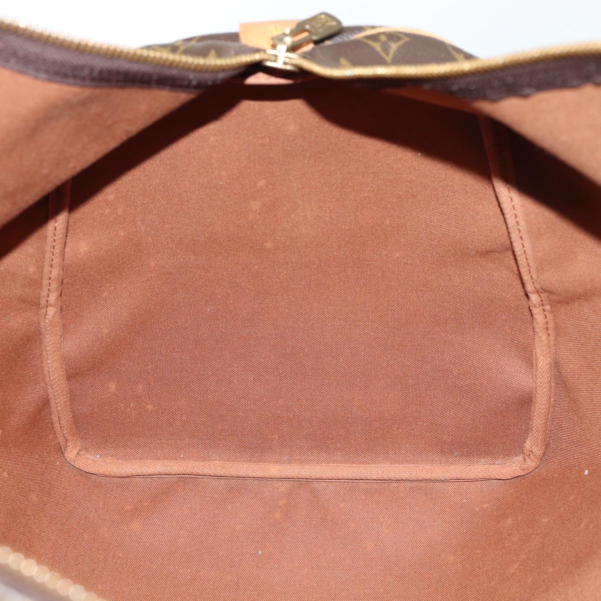 LOUIS VUITTON Monogram Keepall 55 Boston Bag M41424 LV Auth 83060