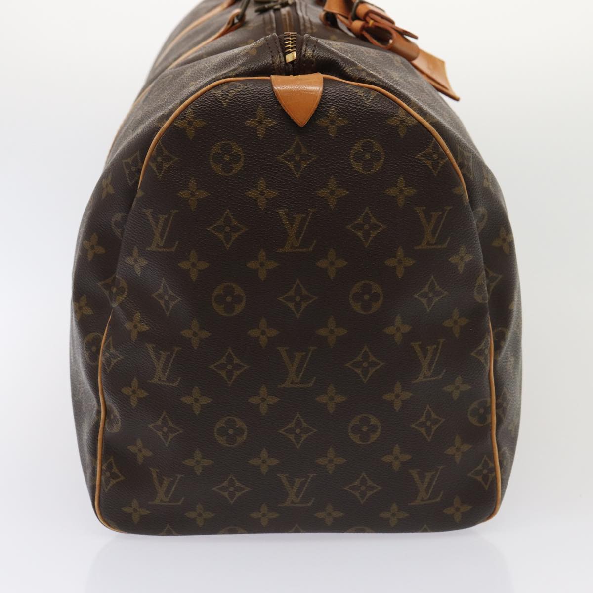 LOUIS VUITTON Monogram Keepall 55 Boston Bag M41424 LV Auth 83060