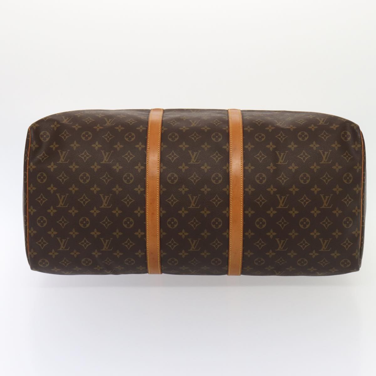 LOUIS VUITTON Monogram Keepall 60 Boston Bag M41422 LV Auth 83061