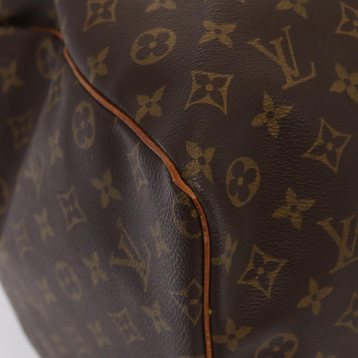 LOUIS VUITTON Monogram Keepall 60 Boston Bag M41422 LV Auth 83061