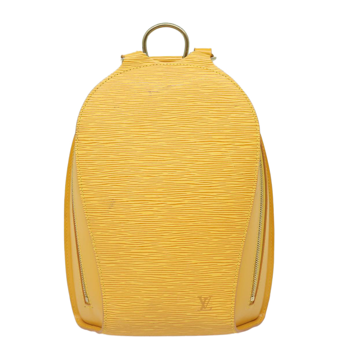 LOUIS VUITTON Epi Mabillon Backpack Yellow M52239 LV Auth 83123