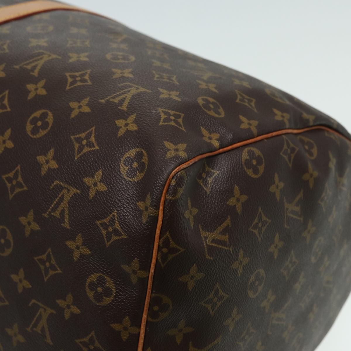 LOUIS VUITTON Monogram Keepall 60 Boston Bag M41422 LV Auth 83293