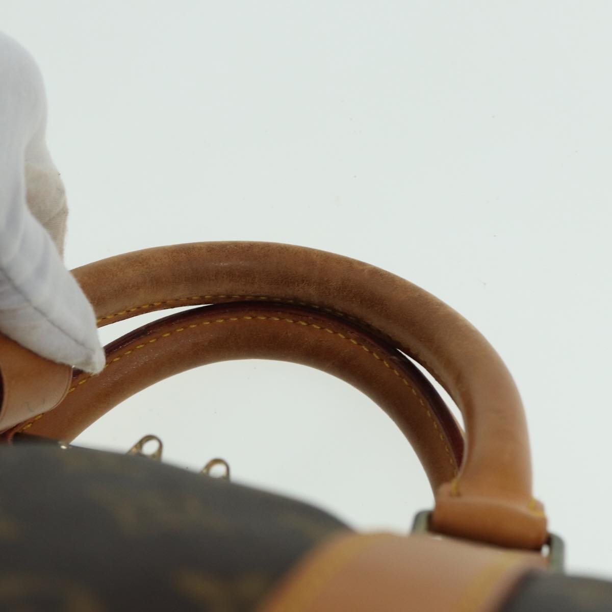 LOUIS VUITTON Monogram Keepall 60 Boston Bag M41422 LV Auth 83293