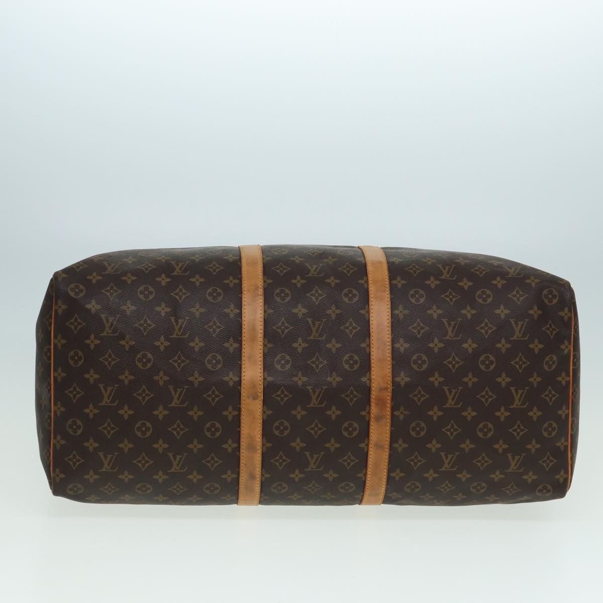LOUIS VUITTON Monogram Keepall 60 Boston Bag M41422 LV Auth 83293