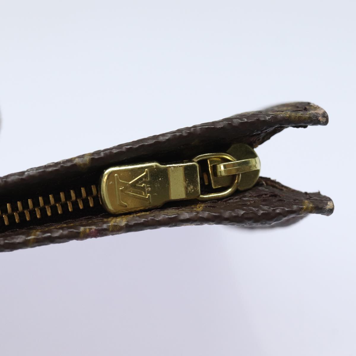 LOUIS VUITTON Monogram Bucket PM Accessory Pouch LV Auth 83505