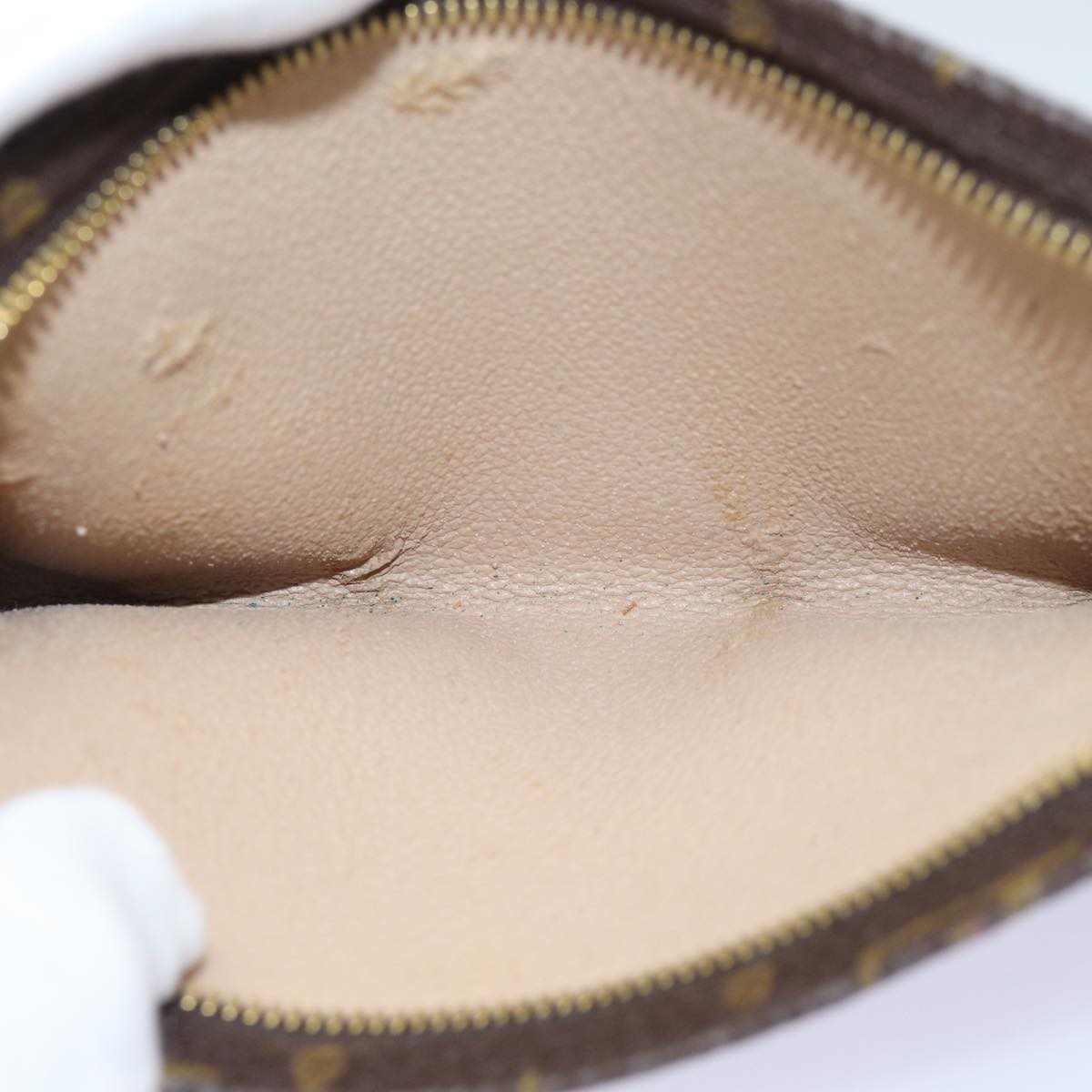 LOUIS VUITTON Monogram Bucket PM Accessory Pouch LV Auth 83505