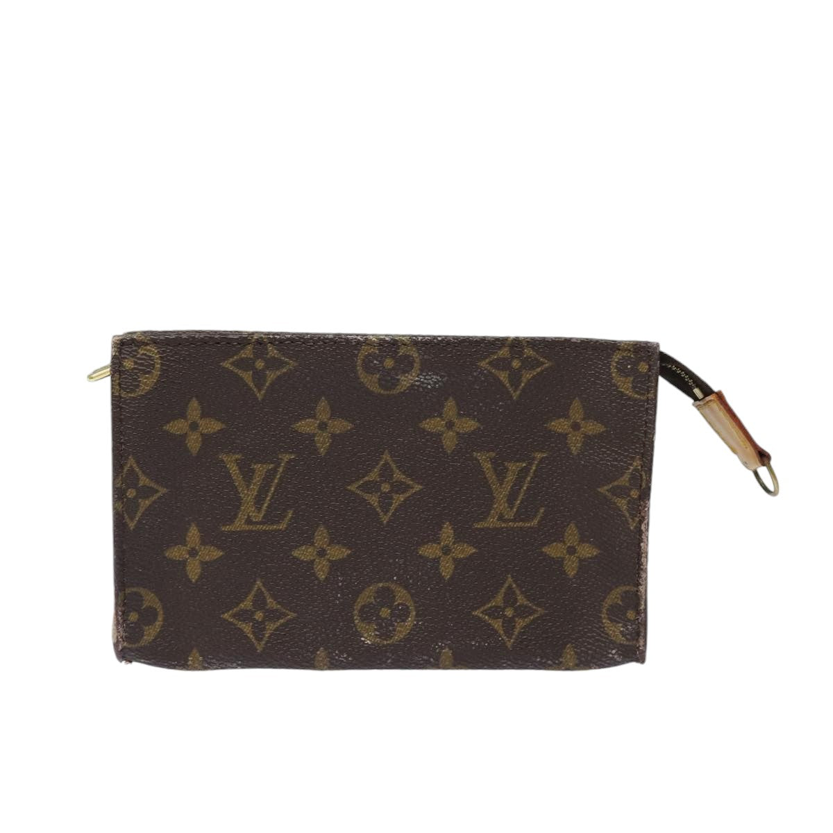 LOUIS VUITTON Monogram Bucket PM Accessory Pouch LV Auth 83505