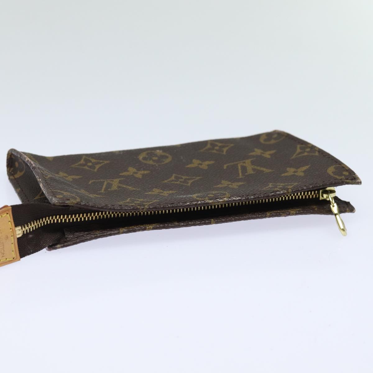 LOUIS VUITTON Monogram Bucket PM Accessory Pouch LV Auth 83505