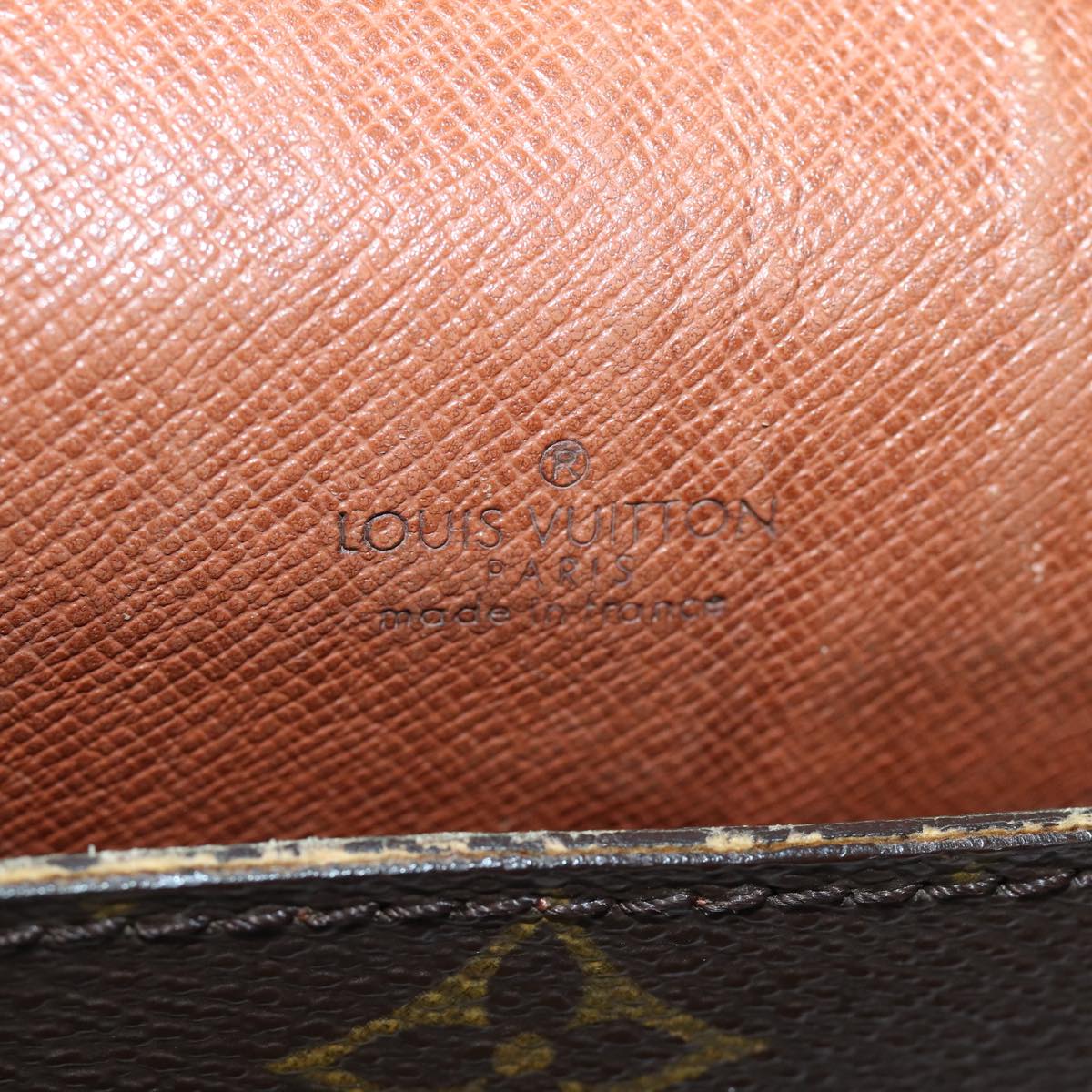 LOUIS VUITTON Monogram Porte Documents Senatur Briefcase M53335 LV Auth 83552