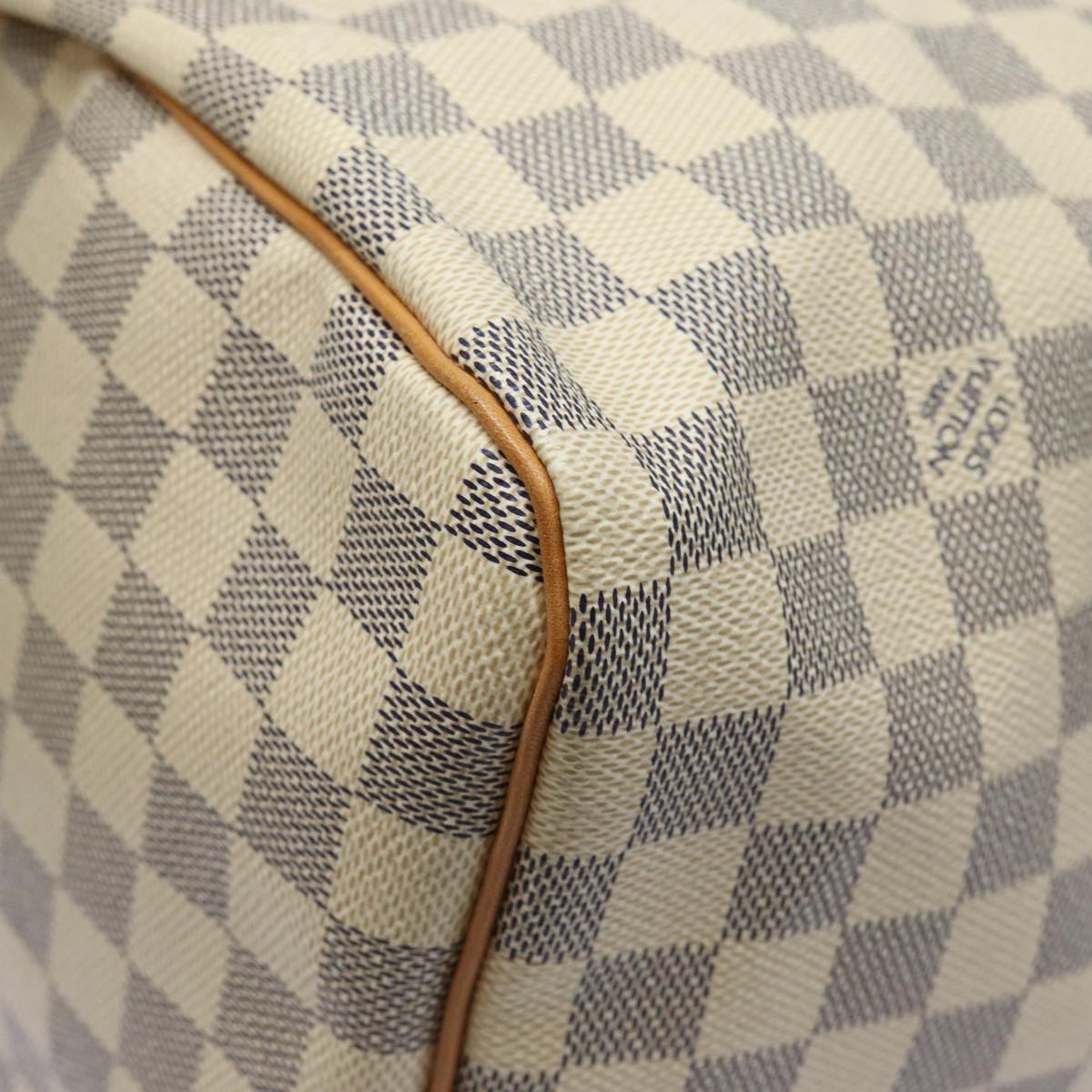 LOUIS VUITTON Damier Azur Speedy 30 Hand Bag N41533 LV Auth 83636SAV
