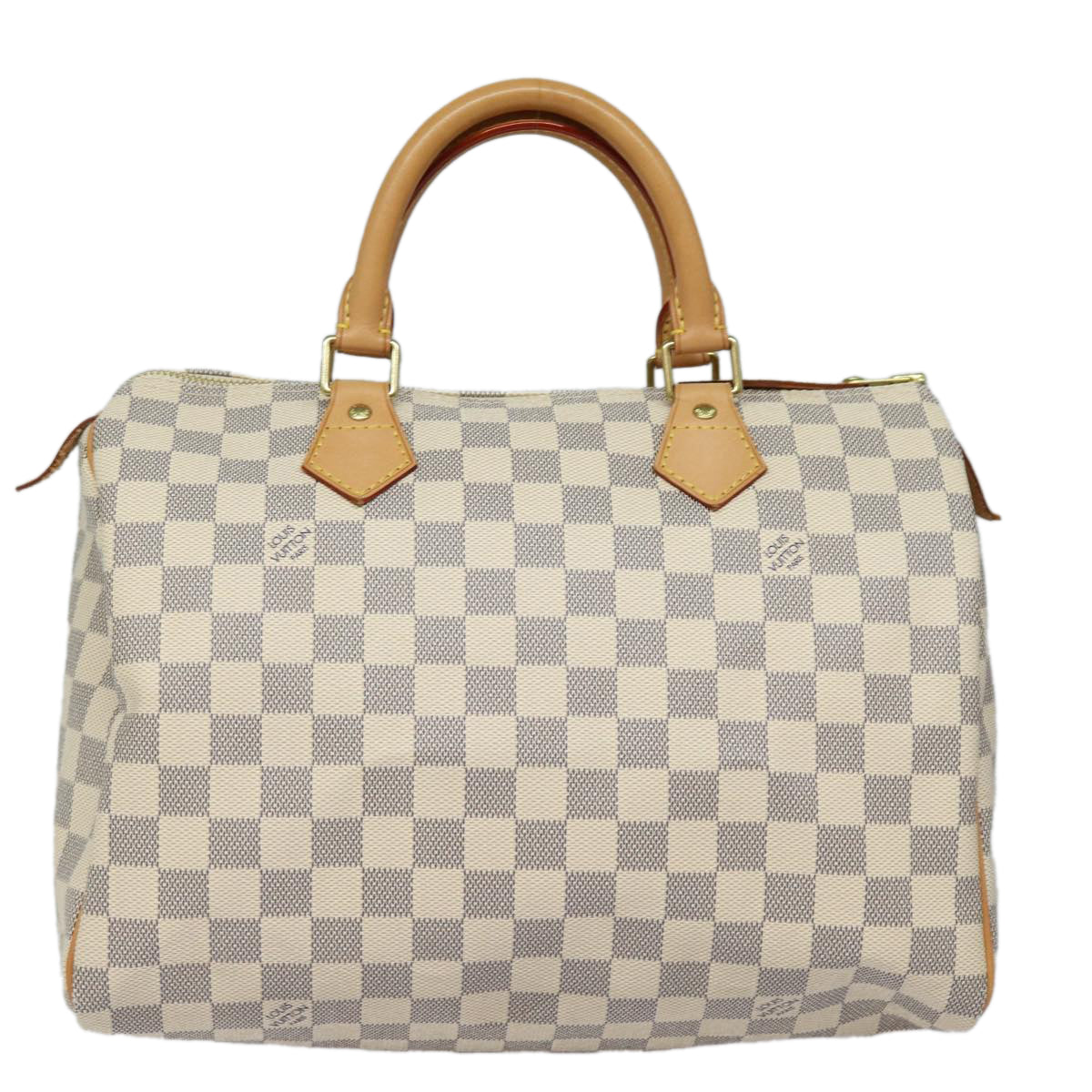 LOUIS VUITTON Damier Azur Speedy 30 Hand Bag N41533 LV Auth 83636SAV