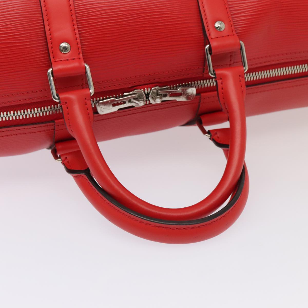 LOUIS VUITTON Epi Supreme Keepall Bandouliere 45 Boston Bag M53419 Auth 83743SM