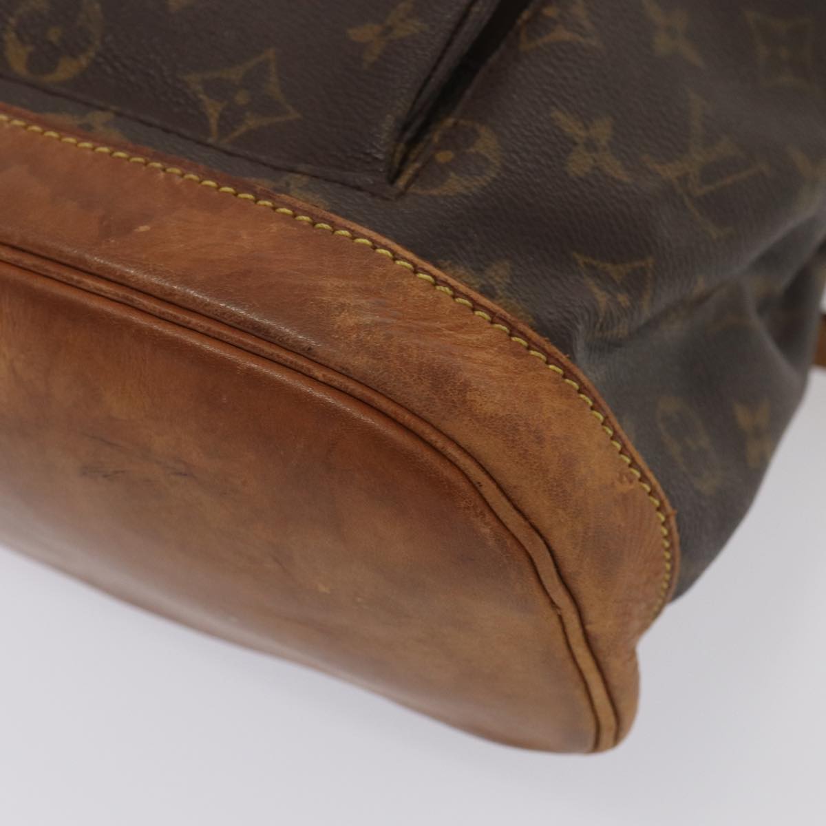 LOUIS VUITTON Monogram Montsouris MM Backpack M51136 LV Auth 83795