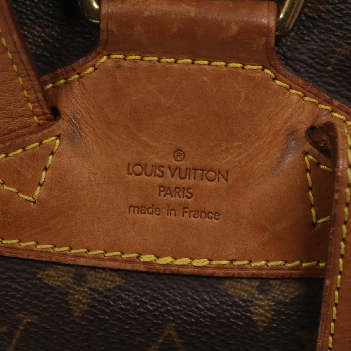 LOUIS VUITTON Monogram Montsouris MM Backpack M51136 LV Auth 83795