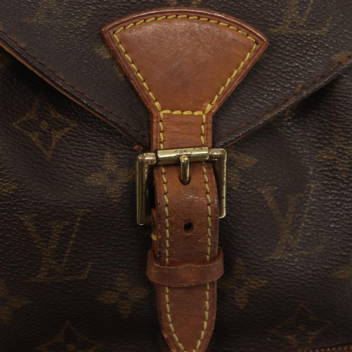 LOUIS VUITTON Monogram Montsouris MM Backpack M51136 LV Auth 83795