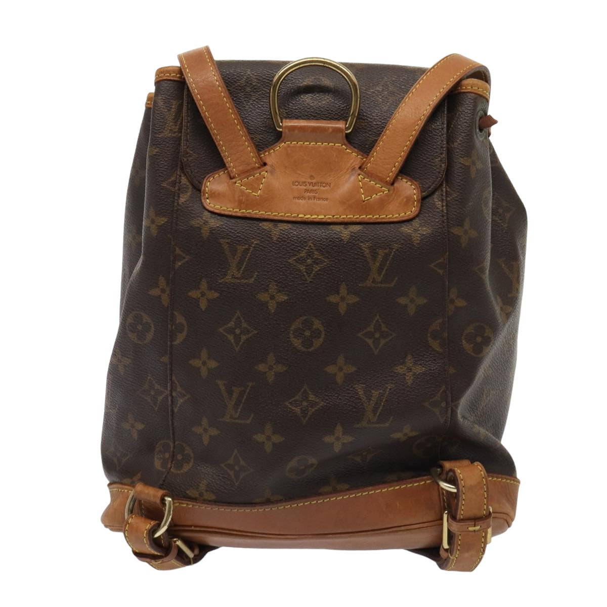 LOUIS VUITTON Monogram Montsouris MM Backpack M51136 LV Auth 83795