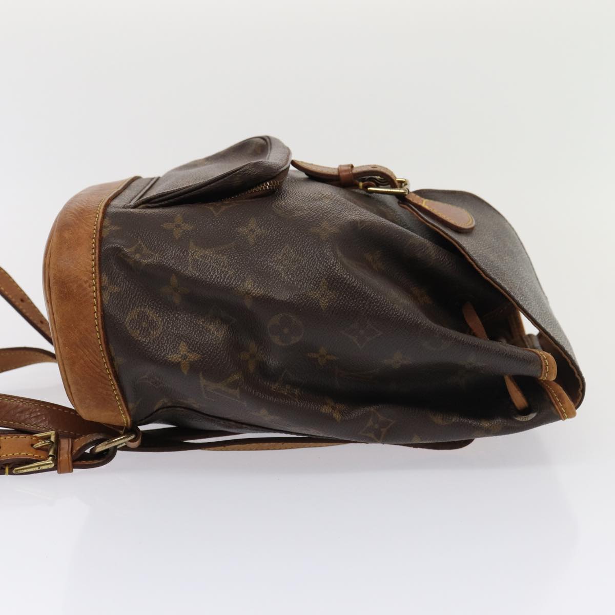 LOUIS VUITTON Monogram Montsouris MM Backpack M51136 LV Auth 83795