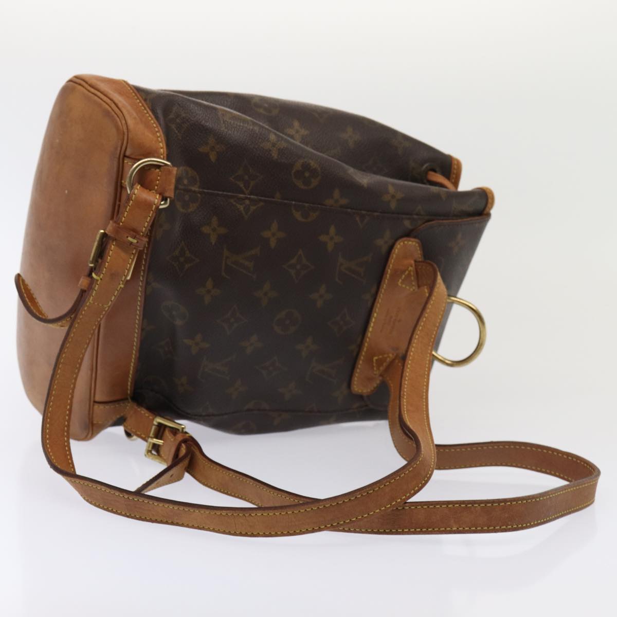 LOUIS VUITTON Monogram Montsouris MM Backpack M51136 LV Auth 83795