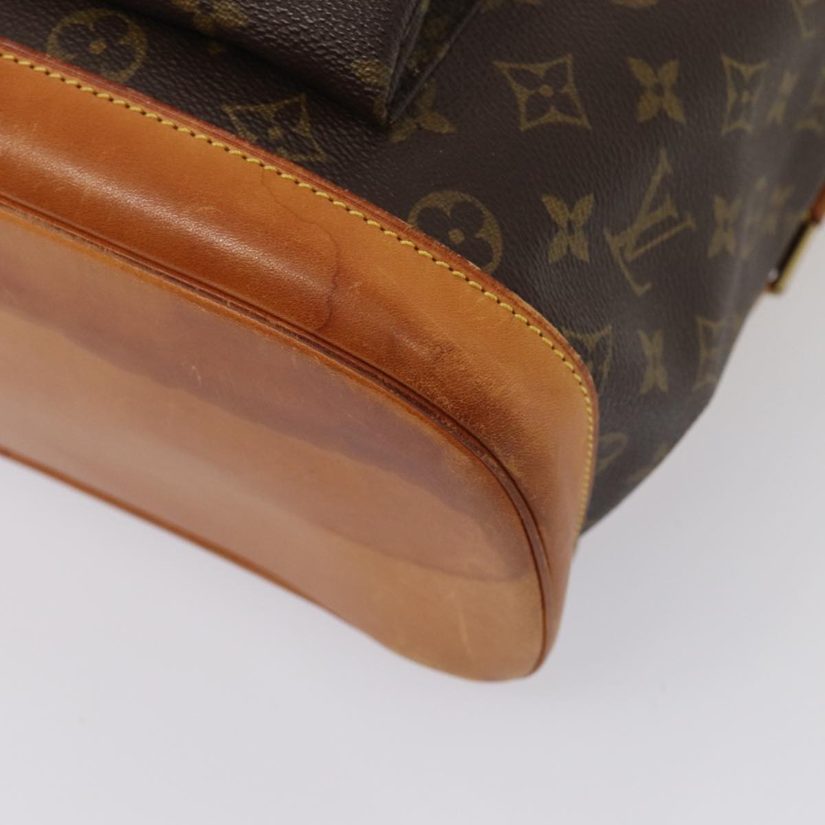 LOUIS VUITTON Monogram Montsouris GM Backpack M51135 LV Auth 83796