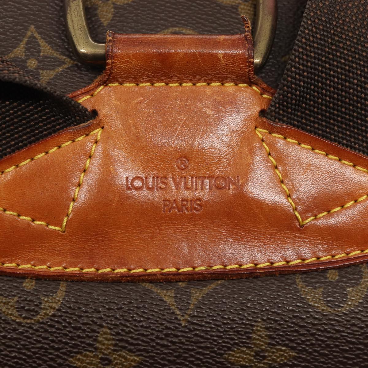 LOUIS VUITTON Monogram Montsouris GM Backpack M51135 LV Auth 83796