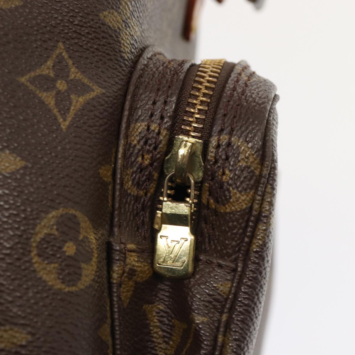 LOUIS VUITTON Monogram Montsouris GM Backpack M51135 LV Auth 83796