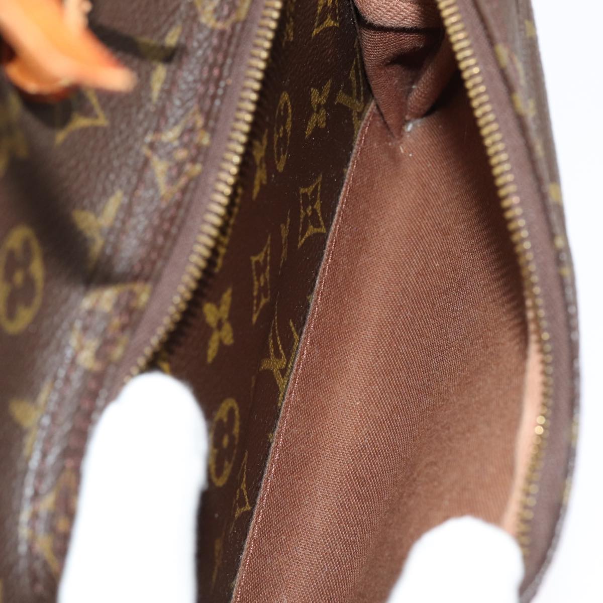 LOUIS VUITTON Monogram Montsouris GM Backpack M51135 LV Auth 83796