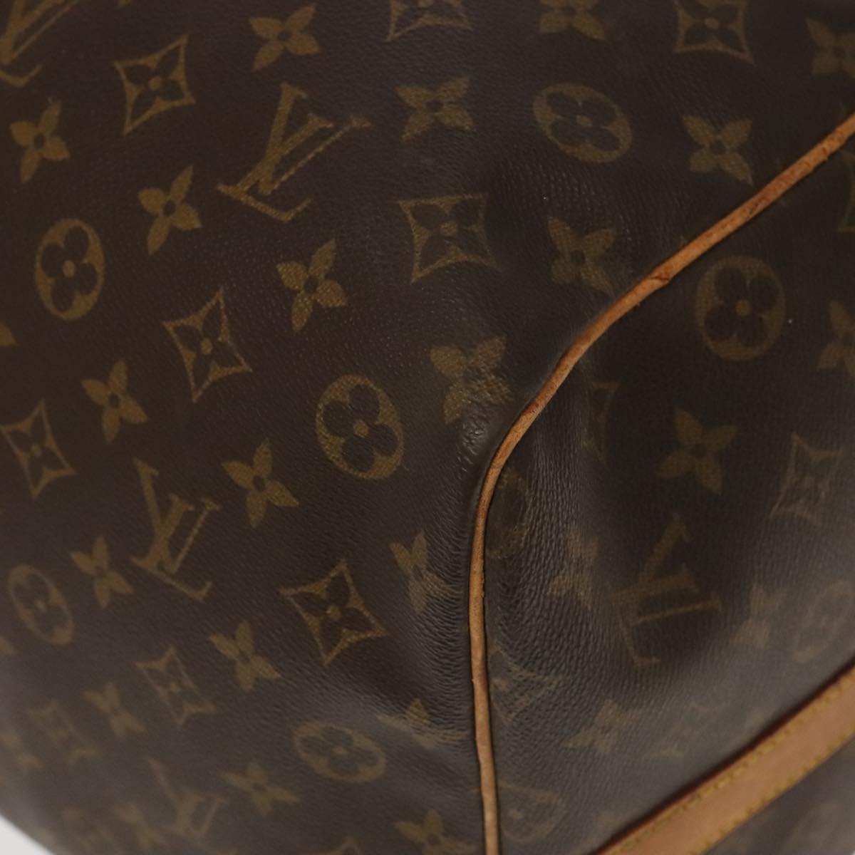 LOUIS VUITTON Monogram Keepall Bandouliere 60 Boston Bag M41412 LV Auth 83919