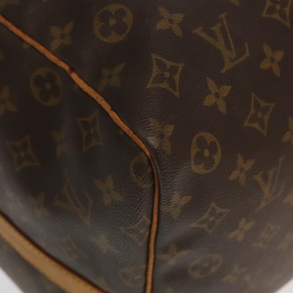 LOUIS VUITTON Monogram Keepall Bandouliere 60 Boston Bag M41412 LV Auth 83919