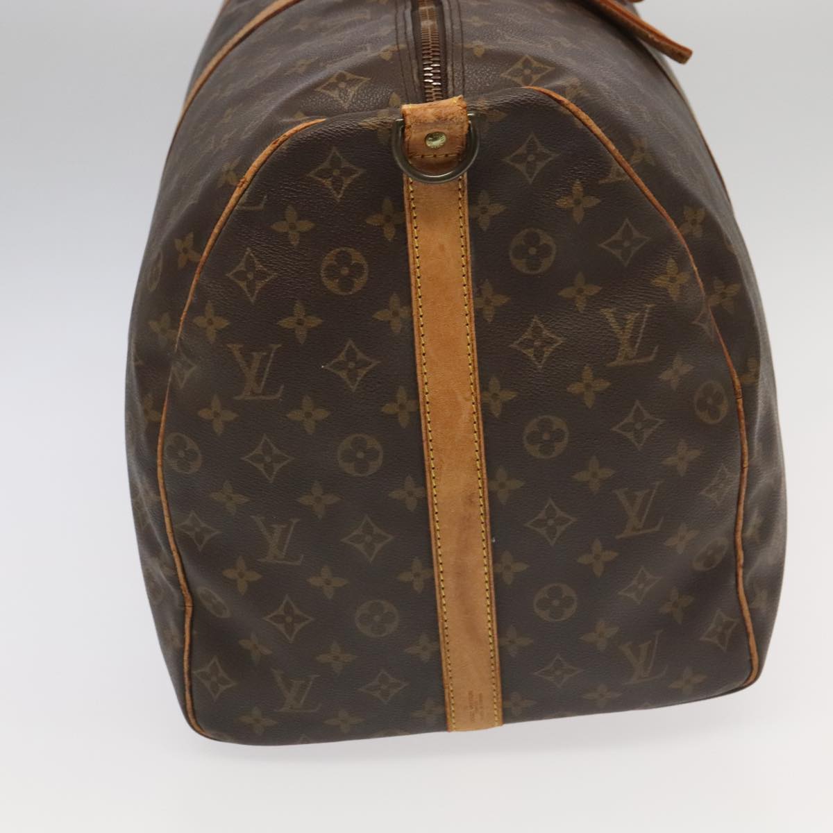 LOUIS VUITTON Monogram Keepall Bandouliere 60 Boston Bag M41412 LV Auth 83919