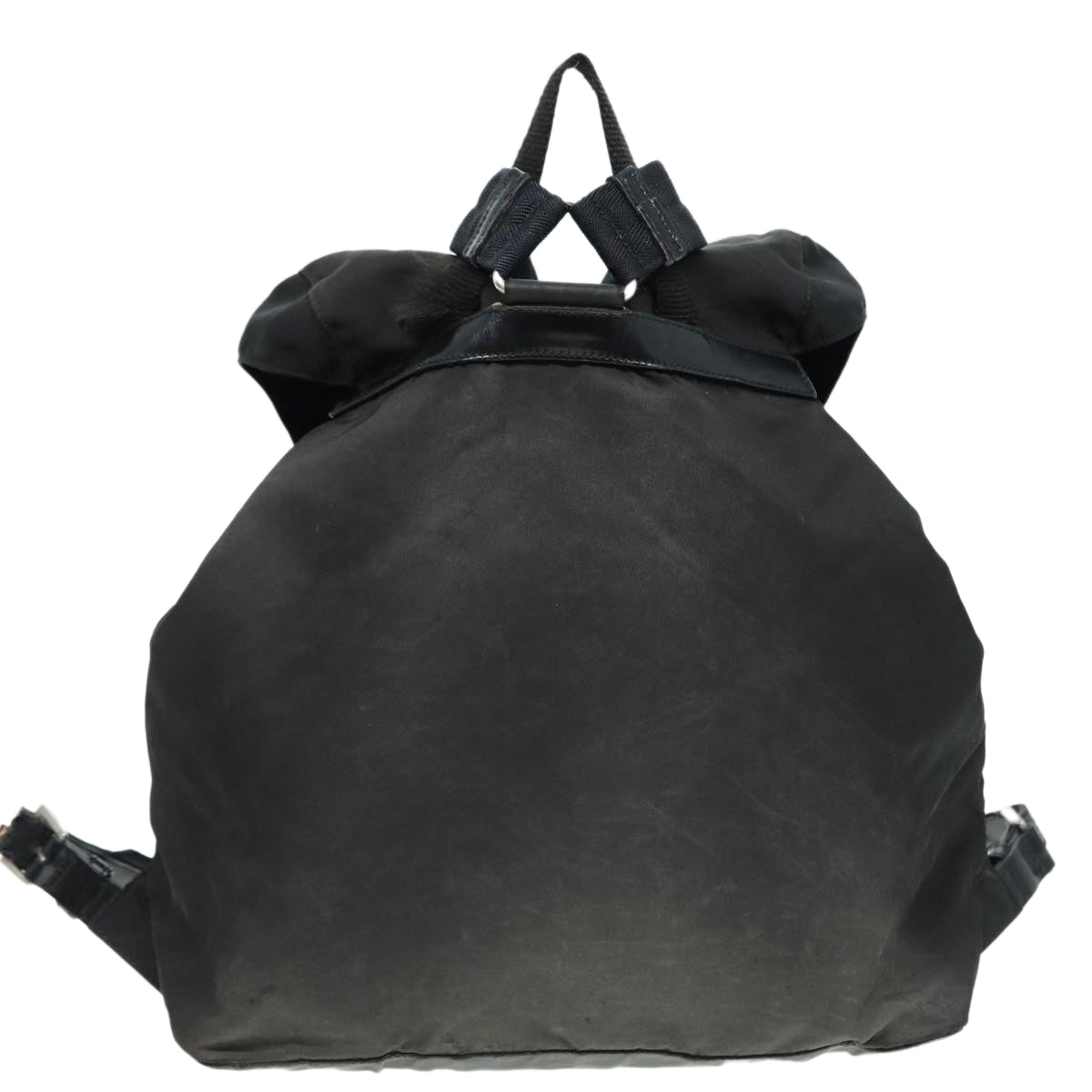 PRADA Backpack Nylon Black Auth 83958