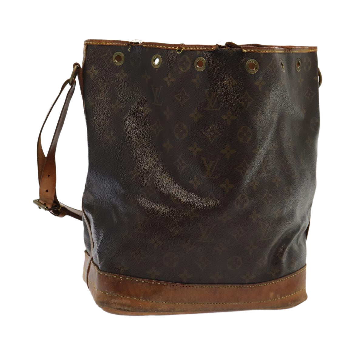 LOUIS VUITTON Monogram Noe Shoulder Bag LV Auth 84001