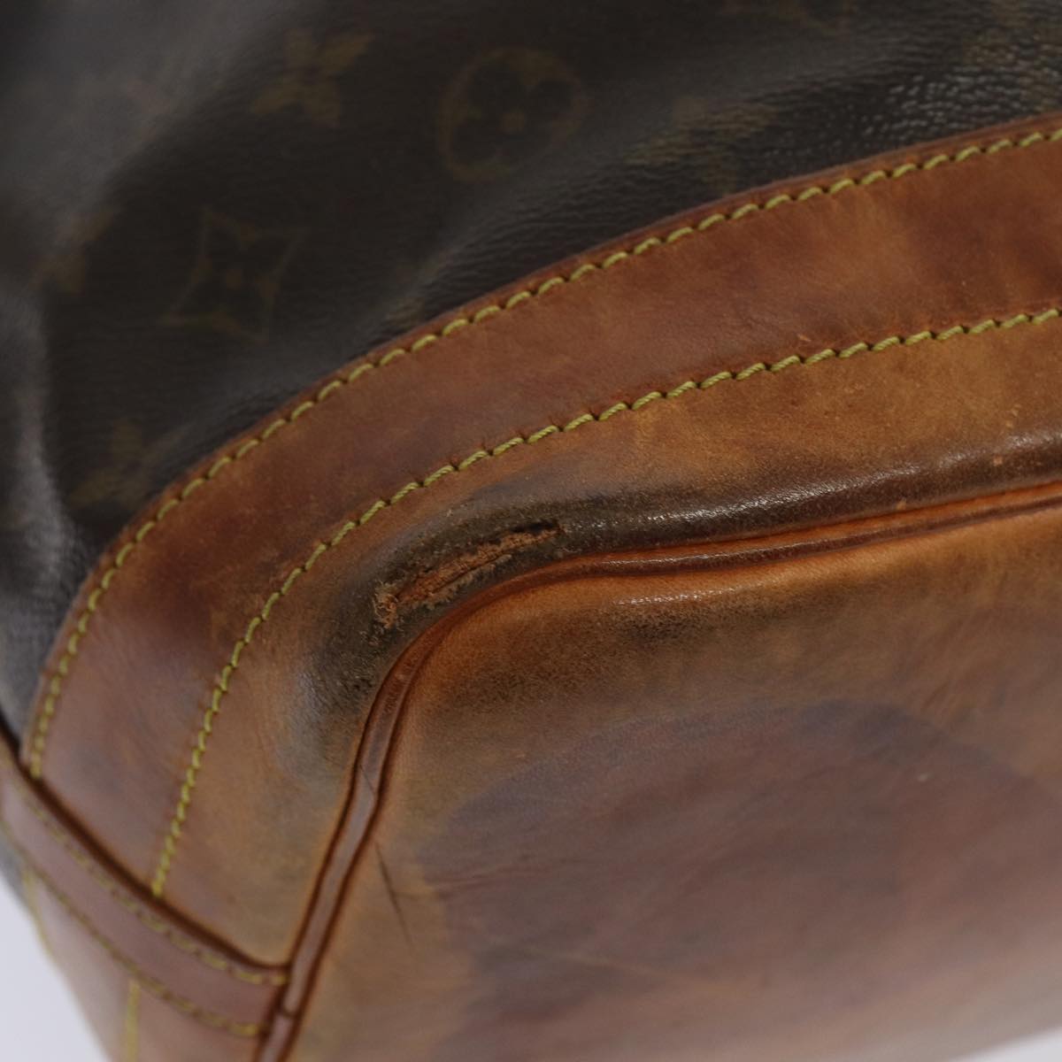 LOUIS VUITTON Monogram Noe Shoulder Bag LV Auth 84001