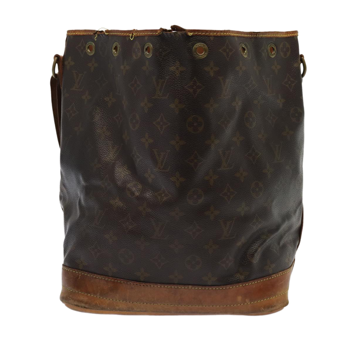 LOUIS VUITTON Monogram Noe Shoulder Bag LV Auth 84001