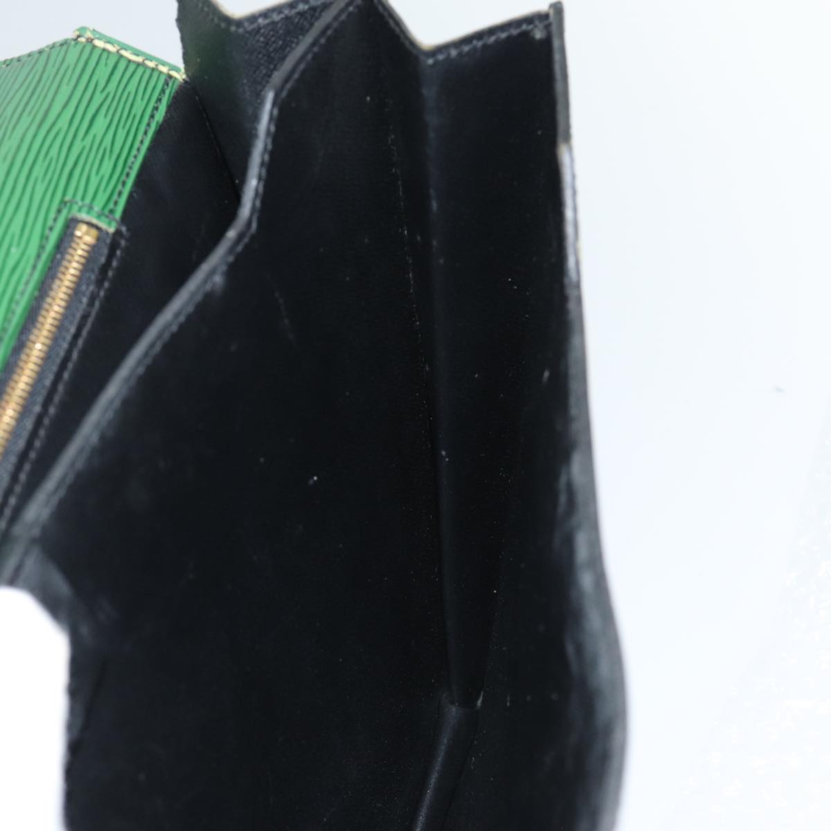 LOUIS VUITTON Epi Serviette Ambassador Business Bag Green M54412 LV Auth 84072