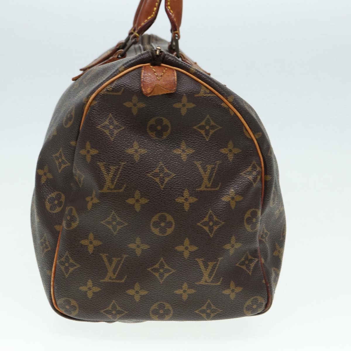 LOUIS VUITTON Monogram Speedy 35 Hand Bag M41524 LV Auth 84104