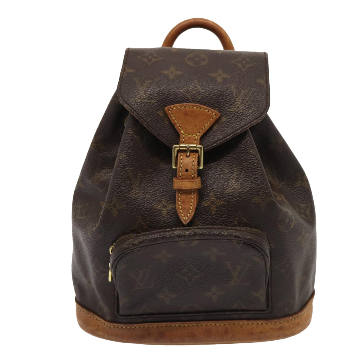 LOUIS VUITTON Monogram Montsouris PM Backpack M51137 LV Auth 84168