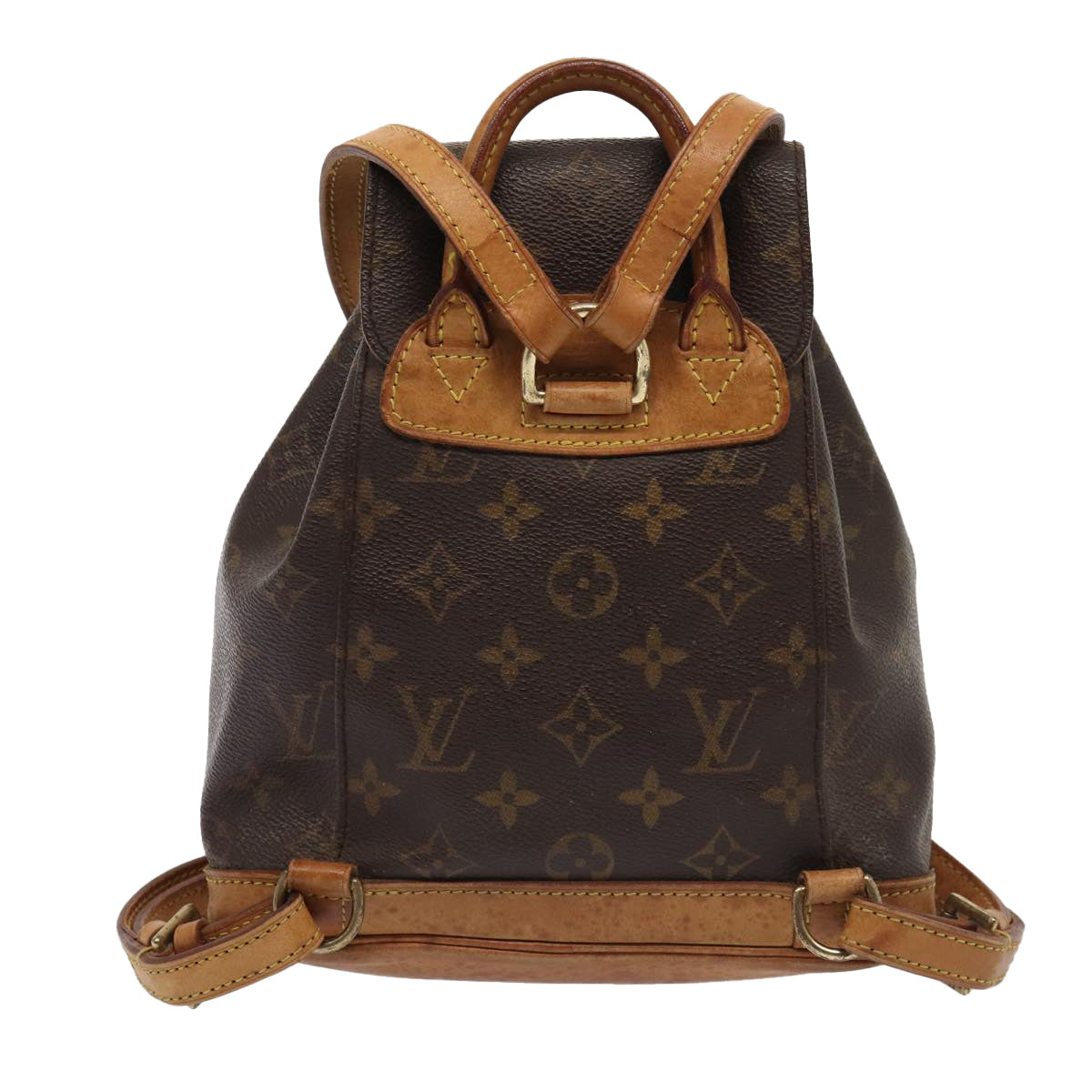 LOUIS VUITTON Monogram Montsouris PM Backpack M51137 LV Auth 84168