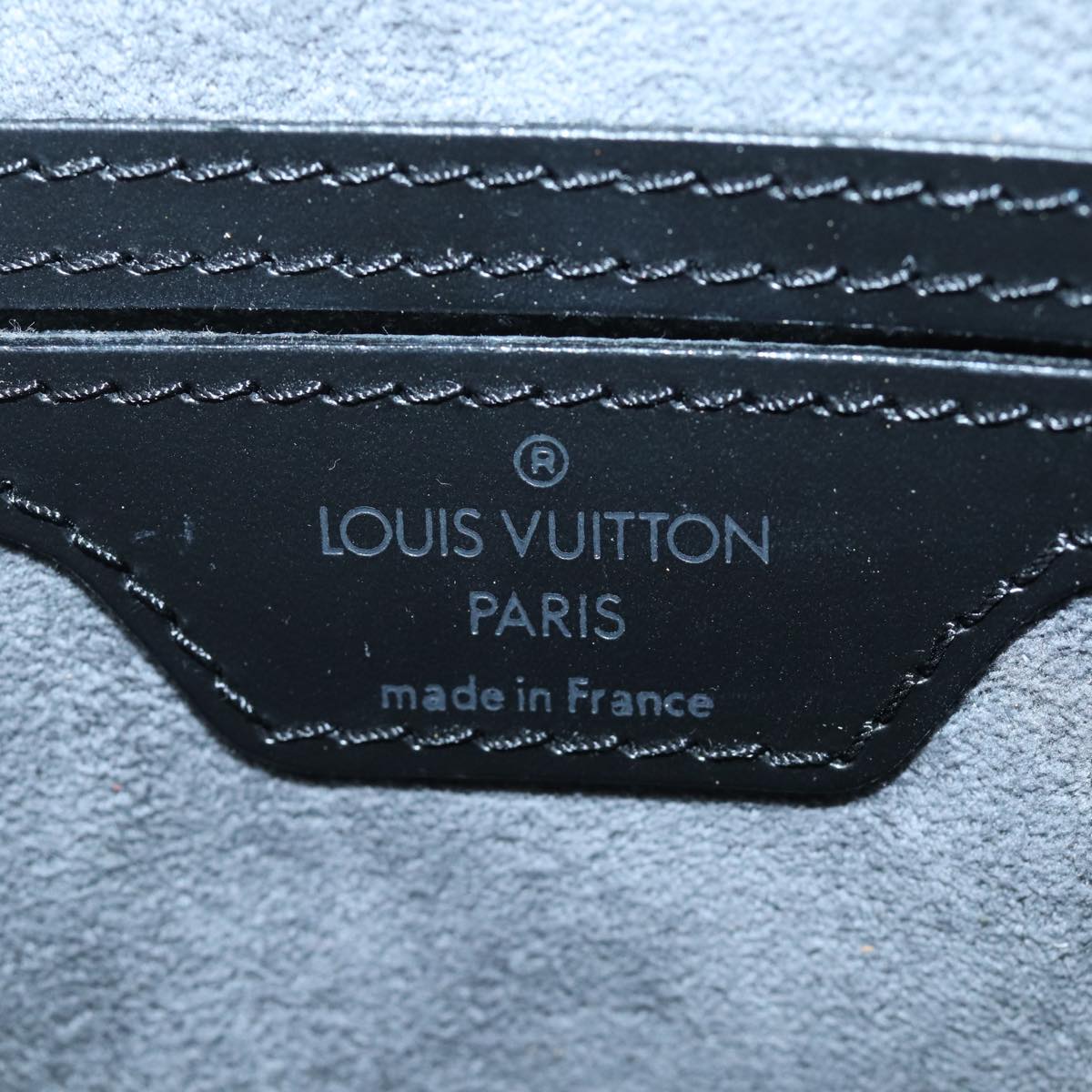 LOUIS VUITTON Epi Mabillon Backpack Black M52232 LV Auth 84182