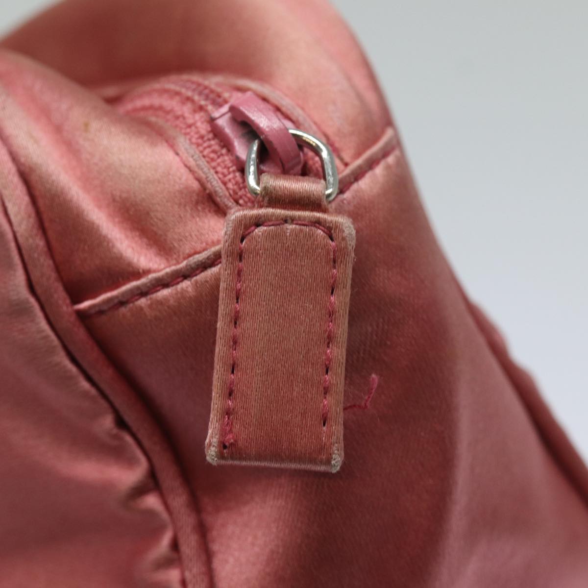 PRADA Pouch Nylon Pink Auth 84239